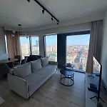 Sky Tower L 19 Piętro L Wanna Z Widokiem Na Apartament