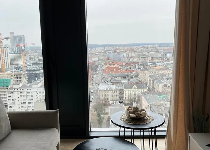 Sky Tower L 19 Piętro L Wanna Z Widokiem Na *