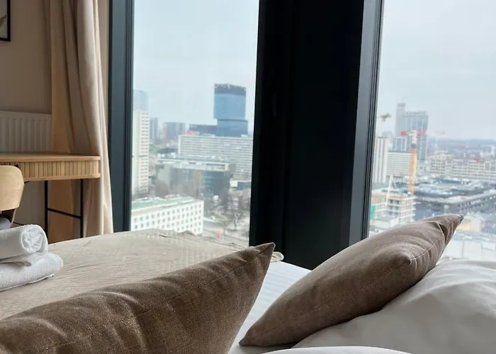 Sky Tower L 19 Piętro L Wanna Z Widokiem Na Apartament *