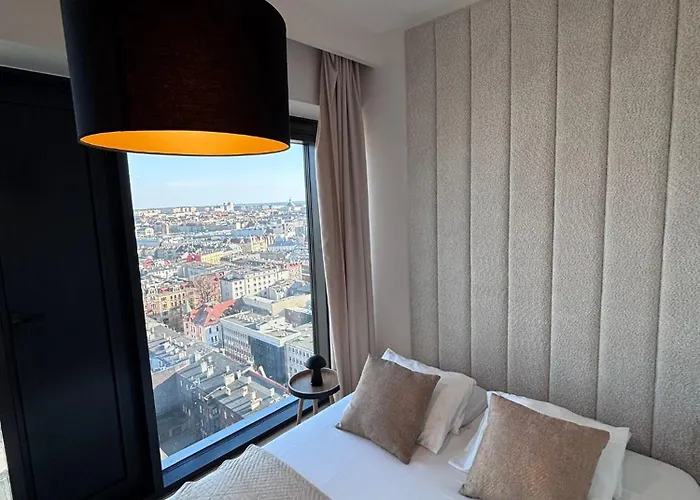 Sky Tower L 19 Piętro L Wanna Z Widokiem Na *