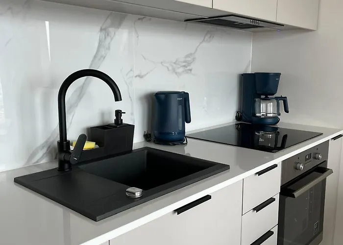 Apartament Sky Tower L 19 Piętro L Wanna Z Widokiem Na