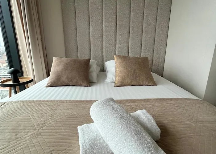 Sky Tower L 19 Piętro L Wanna Z Widokiem Na Apartament