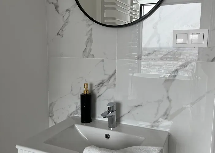 Sky Tower L 19 Piętro L Wanna Z Widokiem Na Apartament *