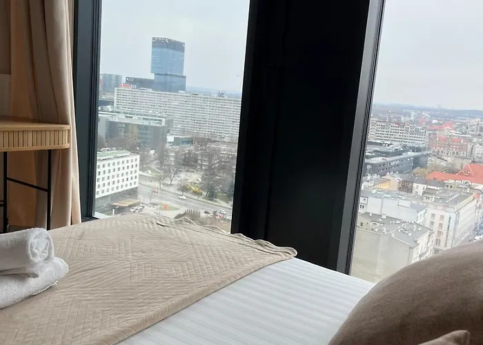 Sky Tower L 19 Piętro L Wanna Z Widokiem Na Apartament *