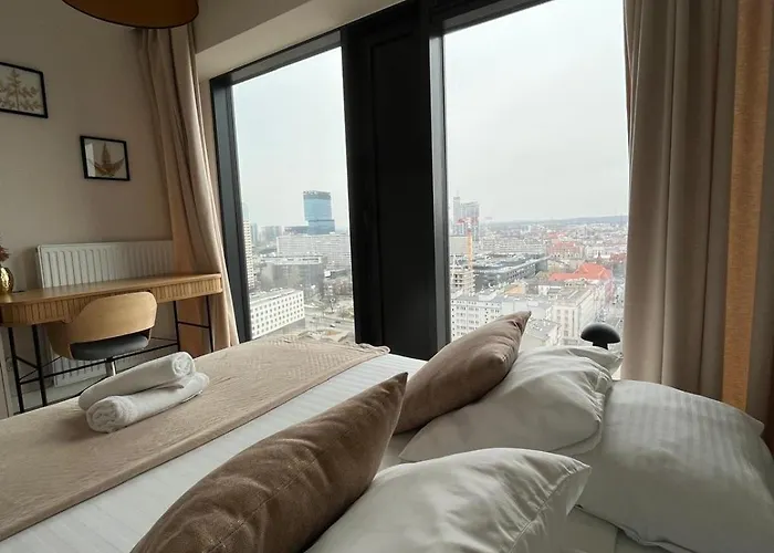 Sky Tower L 19 Piętro L Wanna Z Widokiem Na *