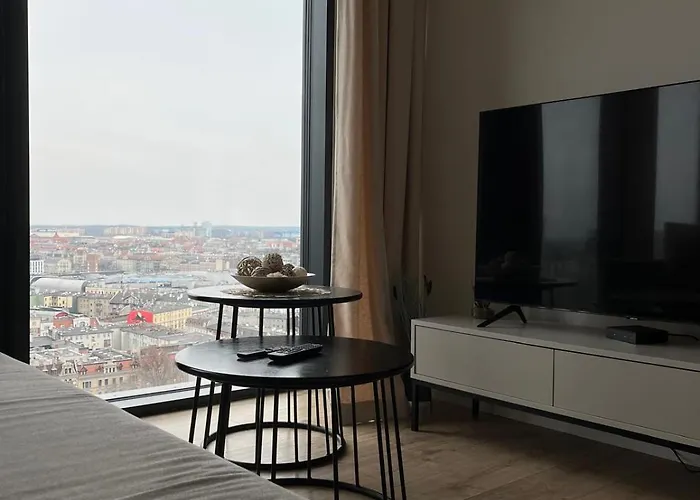 Sky Tower L 19 Piętro L Wanna Z Widokiem Na * Katowice
