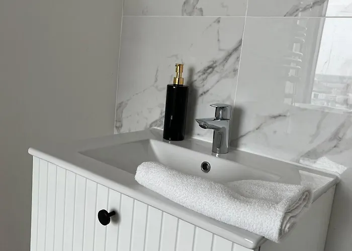 Apartament Sky Tower L 19 Piętro L Wanna Z Widokiem Na