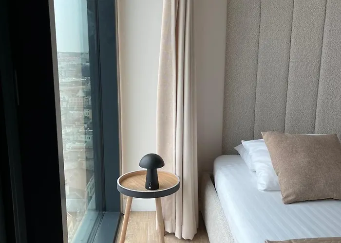 Apartament Sky Tower L 19 Piętro L Wanna Z Widokiem Na *