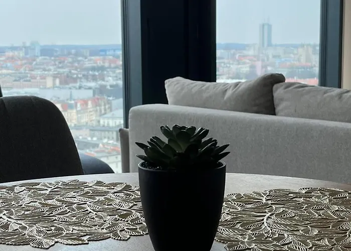 Sky Tower L 19 Piętro L Wanna Z Widokiem Na Apartament *